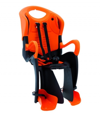 Kinderfahrradsitz für hinten BELLELLI TIGER orange