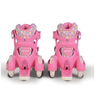 Kleinkinder Rollschuhe Girl Gr. 26-29 Pink