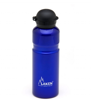 Alu Trinkflasche Laken Hit 0,75 L blau