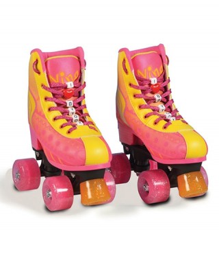 Kinder Rollschuhe Disco Roller Nina2 35-38