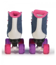 Kinder Rollschuhe Disco Roller DENIM