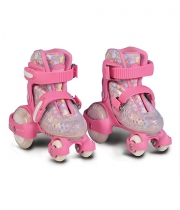 Kleinkinder Rollschuhe Pinky Girl Gr. 26-29 verste